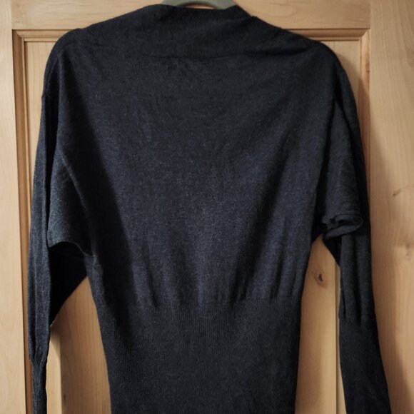 Banana Republic Black Charcoal Sweater Size Small - Picture 2 of 3